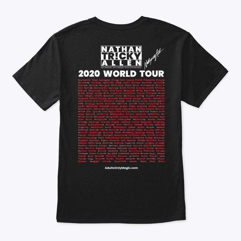 "2020 World Tour" classic tee